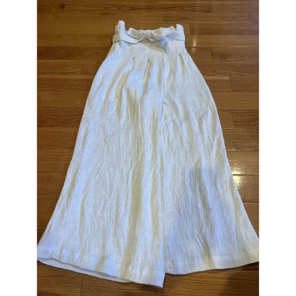 Endless Rose White Wide Leg Pants Size Small - Picture 1 of 9
